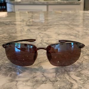 Maui Jim Ho’okipa Polarized Rimless Sunglasses